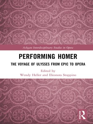 cover image of Performing Homer